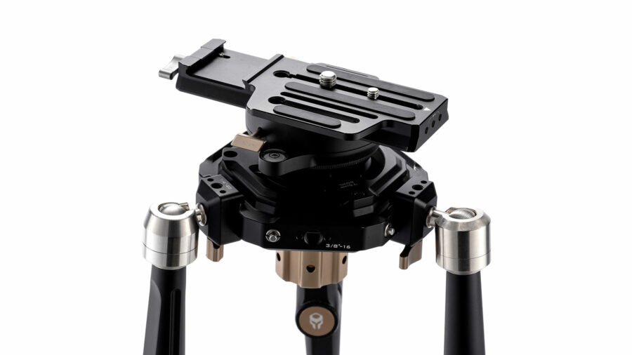 The Tilta Hydra Articulating car mounting system ball head