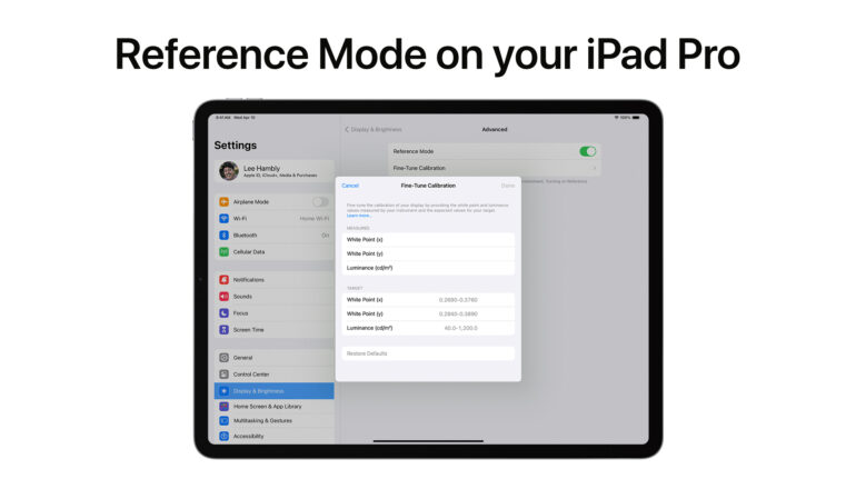 ¿Puede el iPad Pro ser un Monitor de Referencia Profesional para la Postproducción?