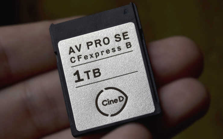 CineDスペシャルエディションCFexpress Type B 1TBカード発売 - 179.99ドル（税抜）