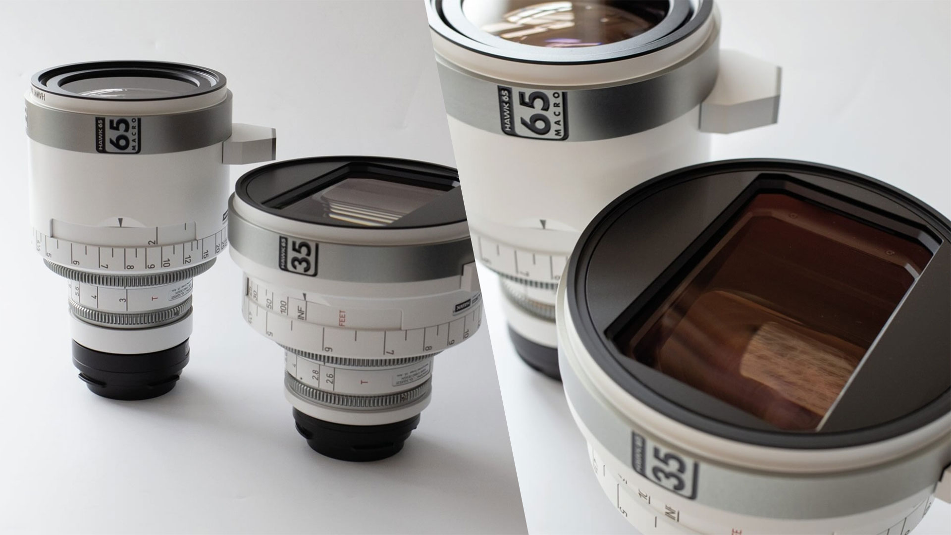 HAWK65 Vintage’74 35mm T2.6 & 65mm T2.9 Macro 1.3x Anamorphic Lenses Announced