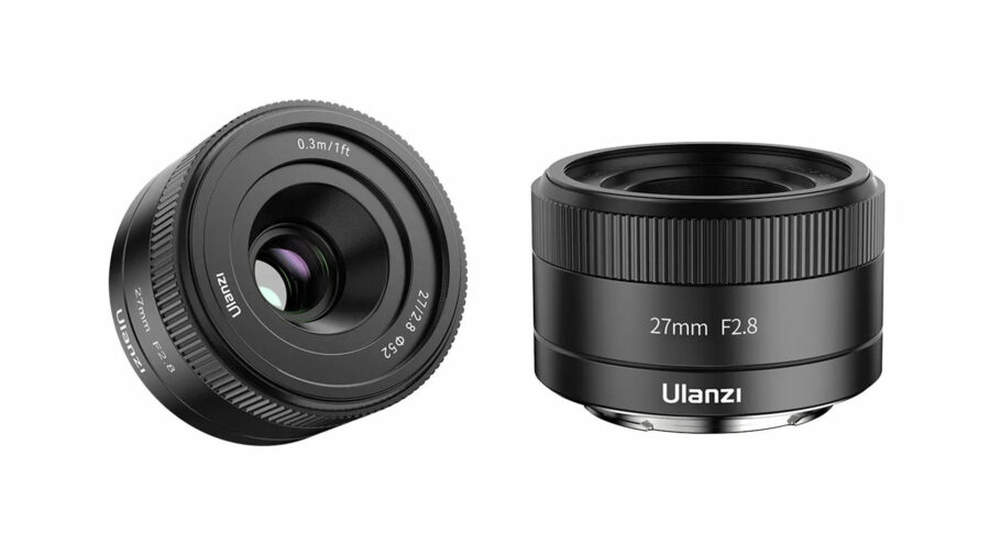 The Ulanzi 27mm F/2.8 has a dedicated focus ring