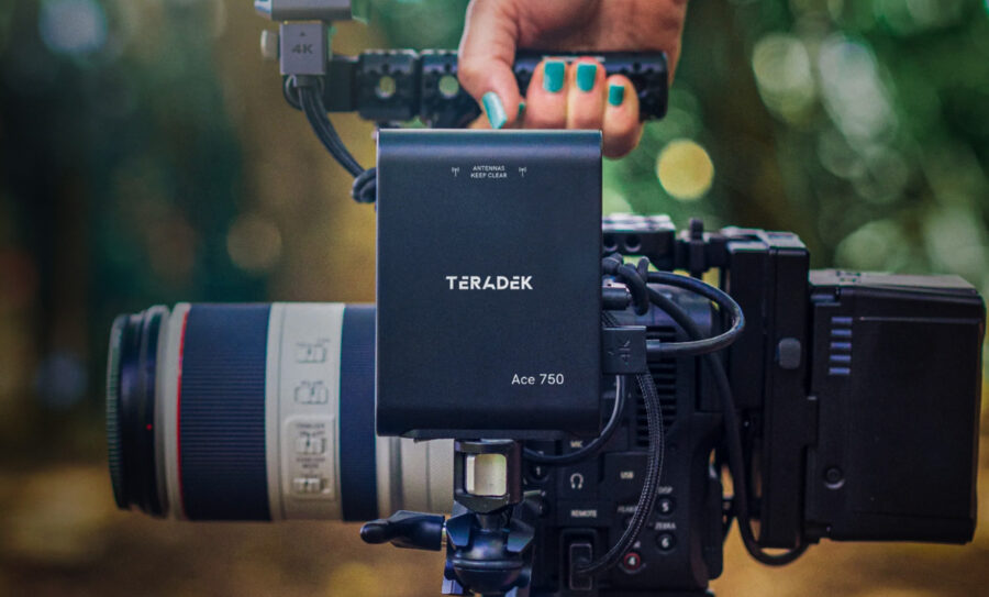 Teradek Ace 750 HDMI can transmit with almost zero latency