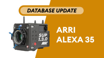 ARRI ALEXA 35 - Camera Database Update