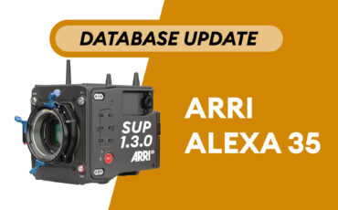 ARRI ALEXA 35 - Camera Database Update