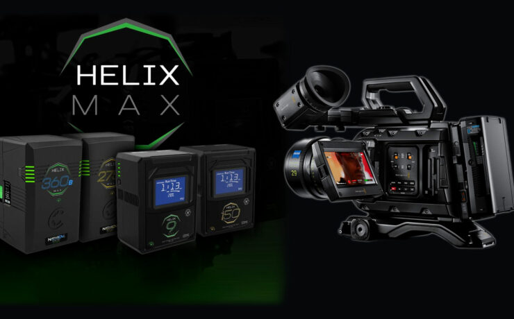 SWX Helixバッテリーシステム - Blackmagic Design URSA Cine 12Kおよび17Kカメラとクロスコンパチブル