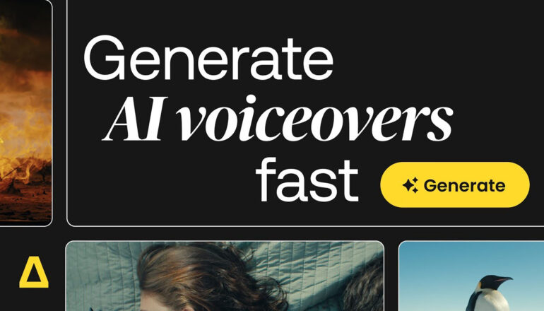 Presentan Artlist Voiceover - Un generador de texto a voz con IA