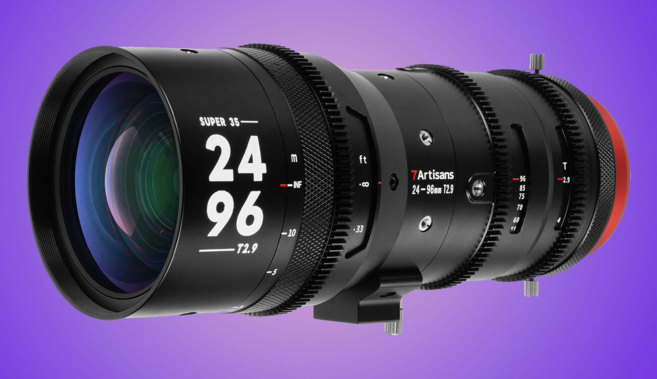 El Lente Zoom de Cine 7Artisans Sprite 24-96mm T2.9 Super35 Ya Está Disponible por $1.999