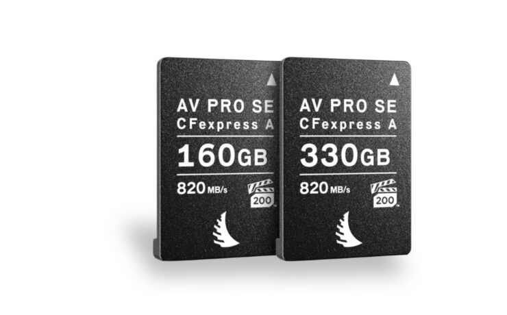 AngelbirdがAV Pro CFexpress Type A SEカード、（160GBと330GB）を発表