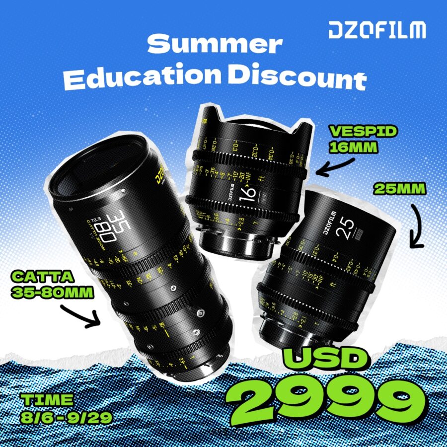 DZOFILM limited-time educational offer