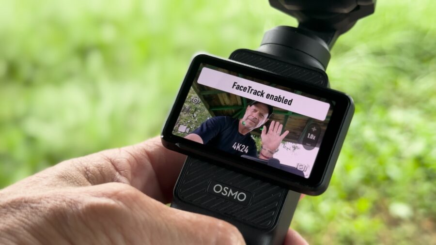 Osmo Pocket 3 FaceTrack for vlogging