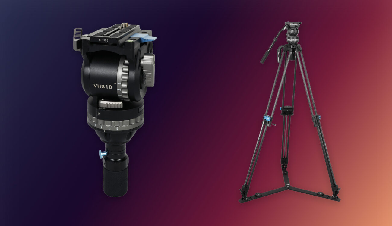 SIRUI Rapid System SQ75+VHS10 One-step Adjustment Video Tripod Kit Announced