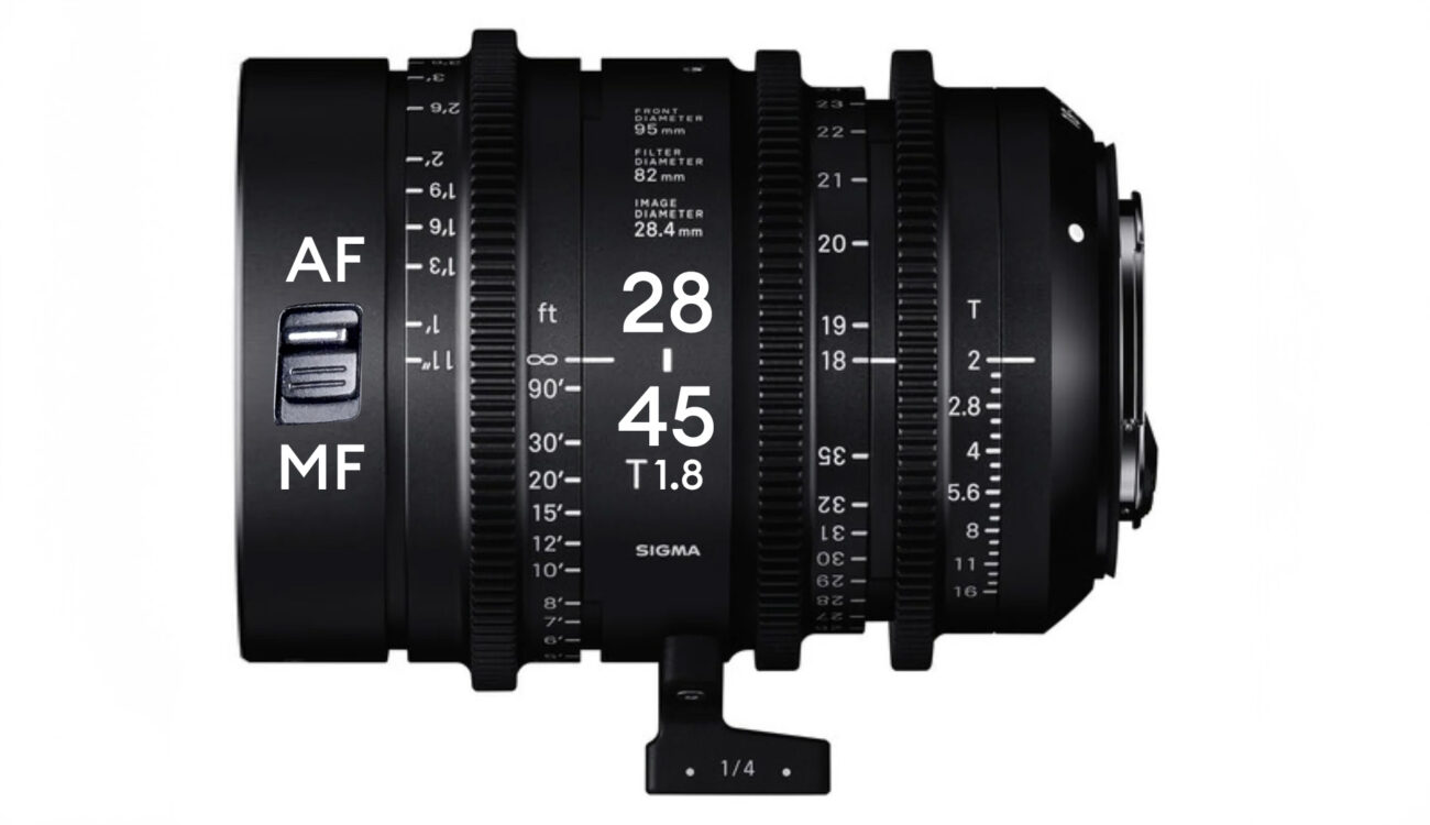 SIGMA Auto Focus Cine Lens Prototype to be Shown at IBC