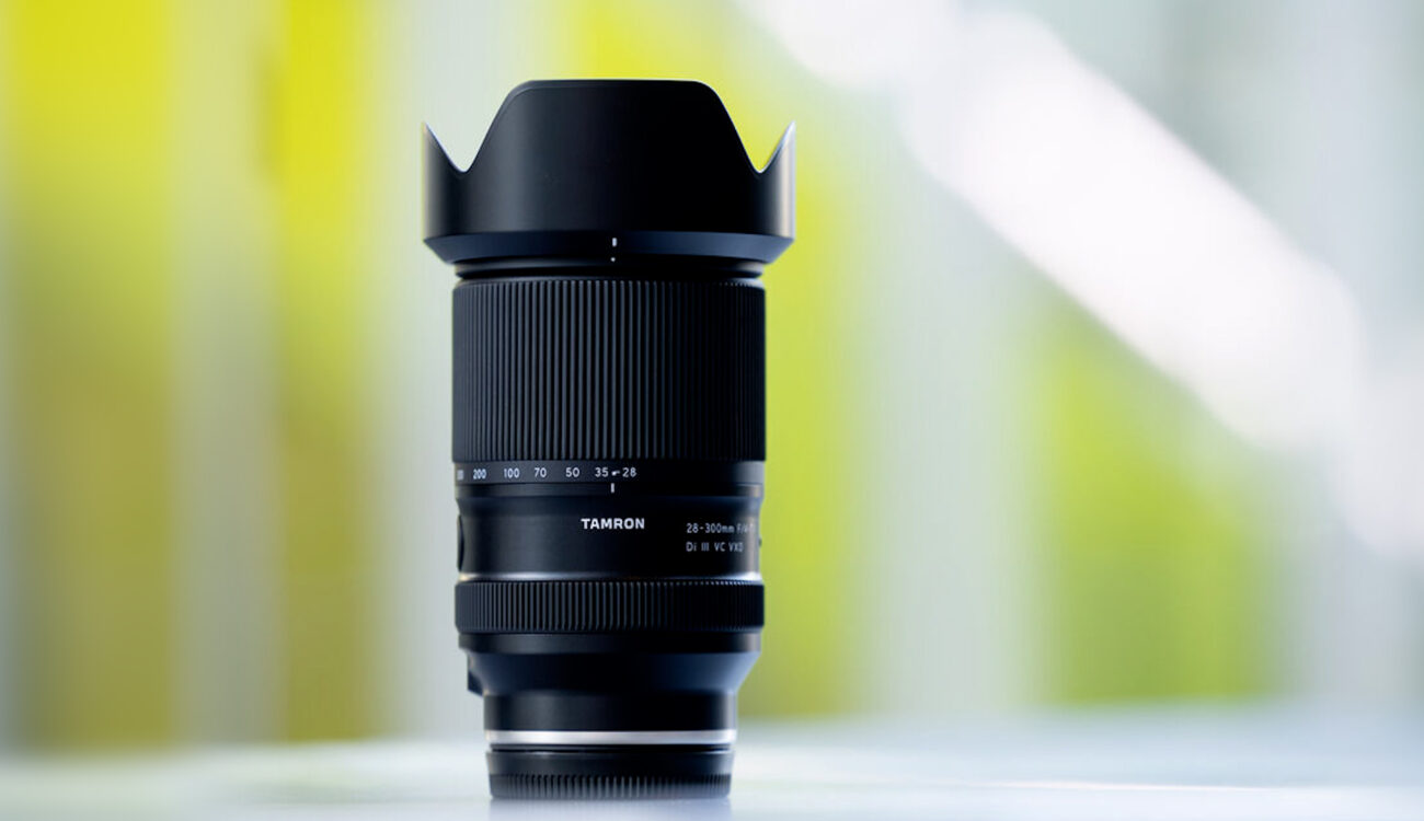 Tamron 28-300mm f/4-7.1 Di III VC VXD Lens for Sony E-Mount Announced 