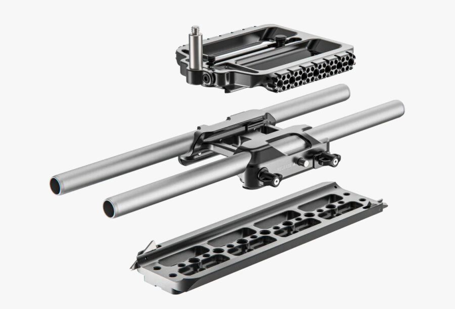 Wooden Camera Baseplate System for Canon EOS C400