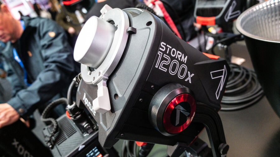 Aputure STORM 1200x with new Pro Lock Bowens mount