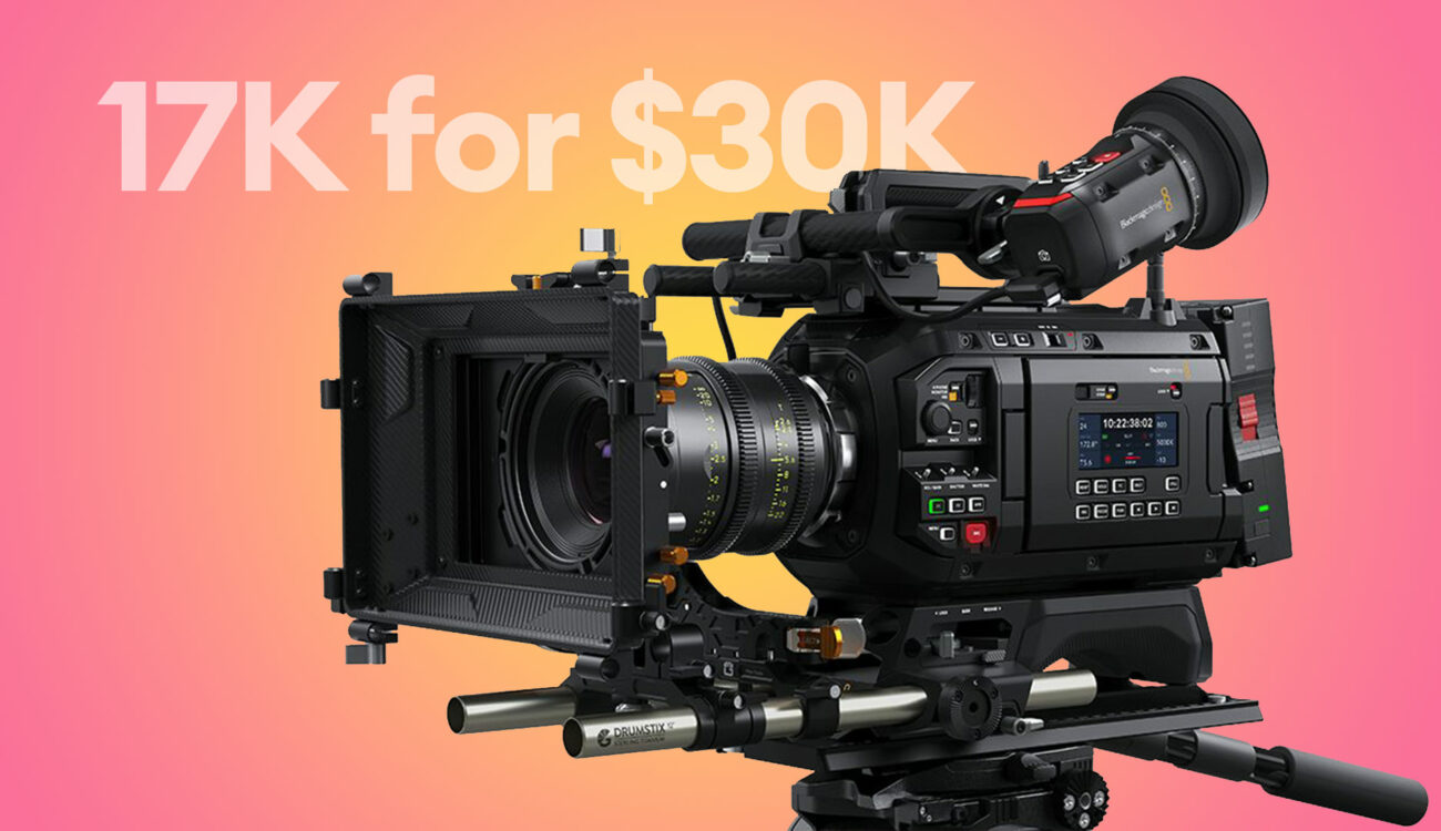 17Kカメラが30Kドルで - Blackmagic URSA Cine 17Kカメラが予約受付中