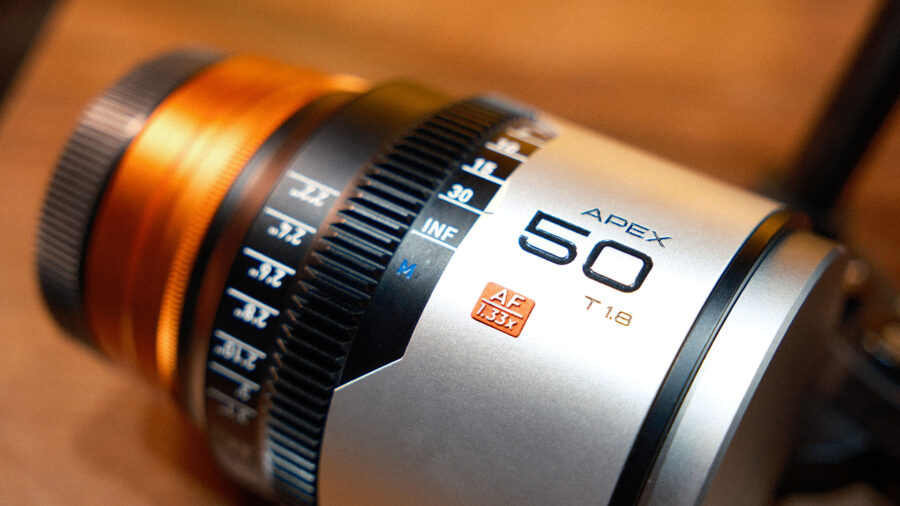 BLAZAR APEX 50mm T1.8 1.33x full-frame autofocus anamorphic lens