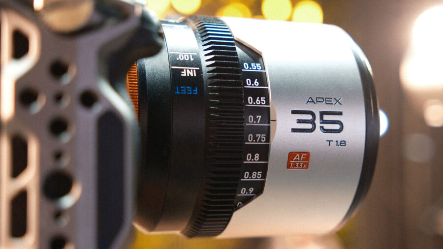 BLAZAR APEX 35mm T1.8 1.33x autofocus anamorphic lens