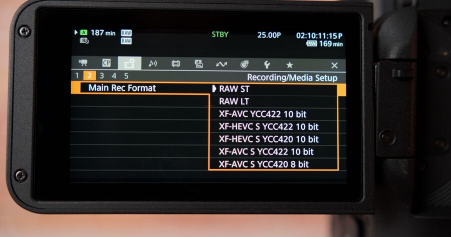 4K RAW ST is possible in S35 crop mode