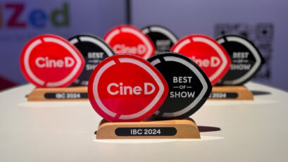 Winners of the CineD Best-of-Show Awards at IBC 2024