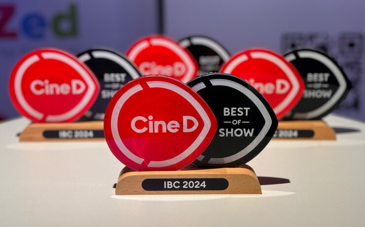 Winners of the CineD Best-of-Show Awards at IBC 2024