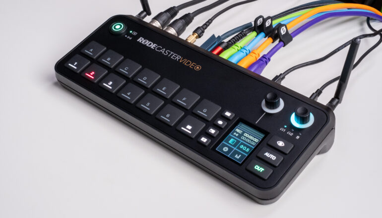 RØDECaster Video First Look – an All-in-One Video and Audio Production Console