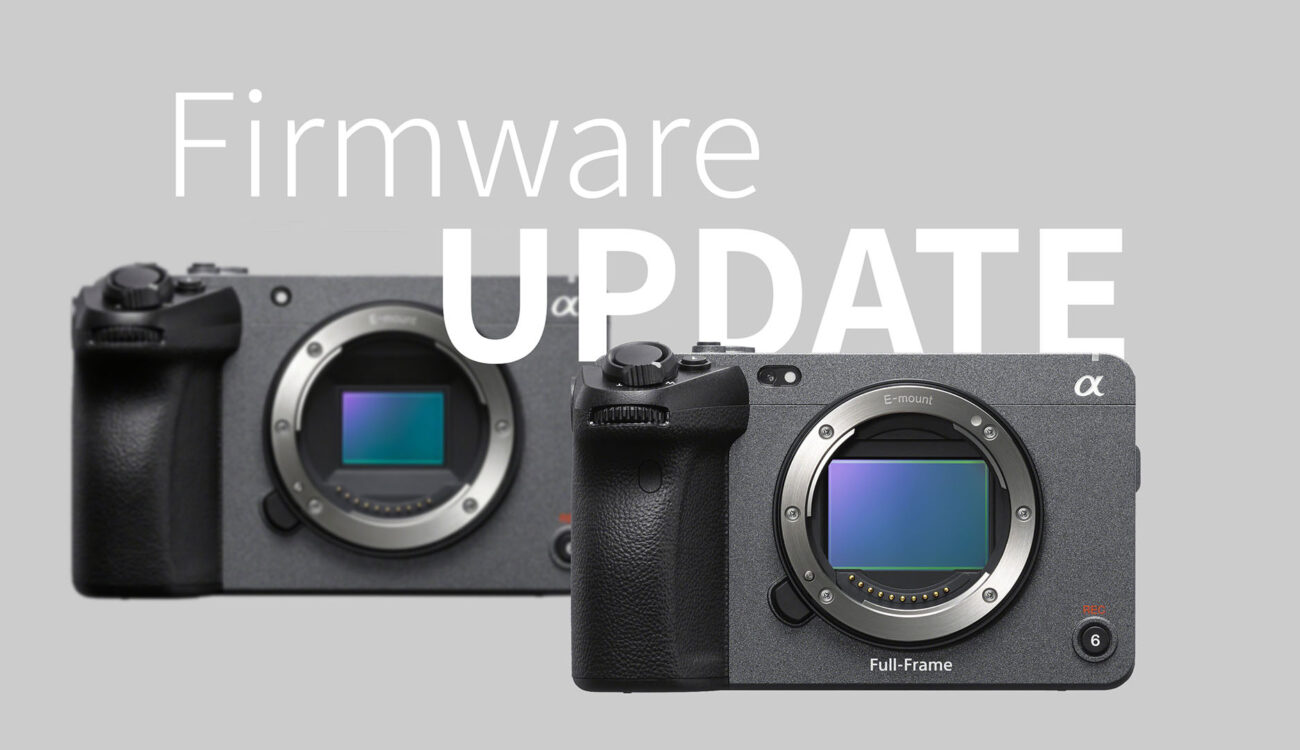 Sony FX3 and FX30 Firmware Update Released – Adds Shutter Angle and More