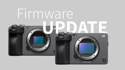 Sony FX3 and FX30 Firmware Update Released – Adds Shutter Angle and More