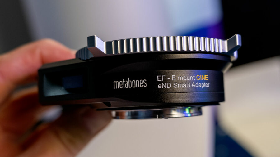 The Metabones EF-E CINE eND Smart Adapter