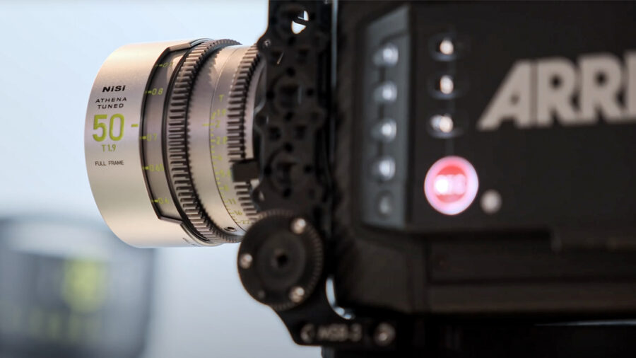 NiSI ATHENA Tuned 50mm T1.9 on ARRI Alexa Mini LF