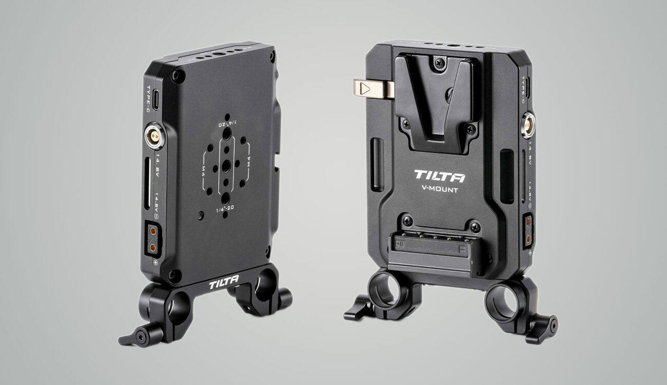 Tilta Mini PD V-Mount Battery Plate Released - Smaller, Lighter, with 2-Pin LEMO Power Output