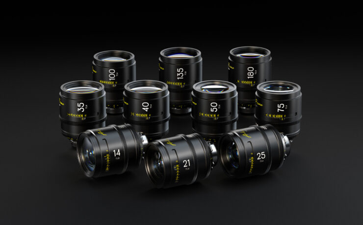 DZOFilm Arles B Set Lenses Announced - 14mm, 21mm, 40mm, 135mm, 180mm