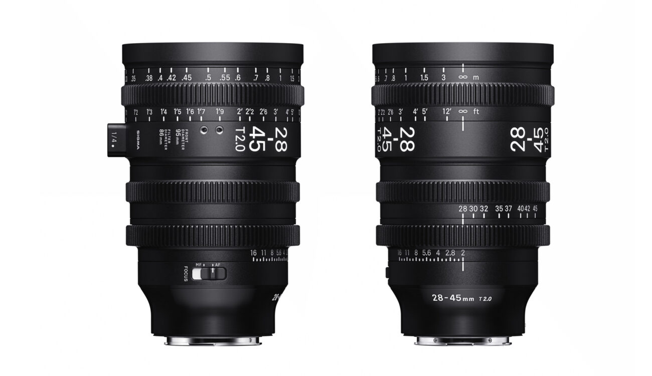 SIGMA 28-45mm T2 プロトタイプオートフォーカスシネレンズの仕様が明らかに