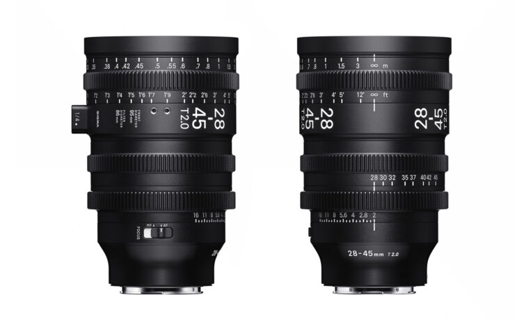 SIGMA 28-45mm T2 プロトタイプオートフォーカスシネレンズの仕様が明らかに