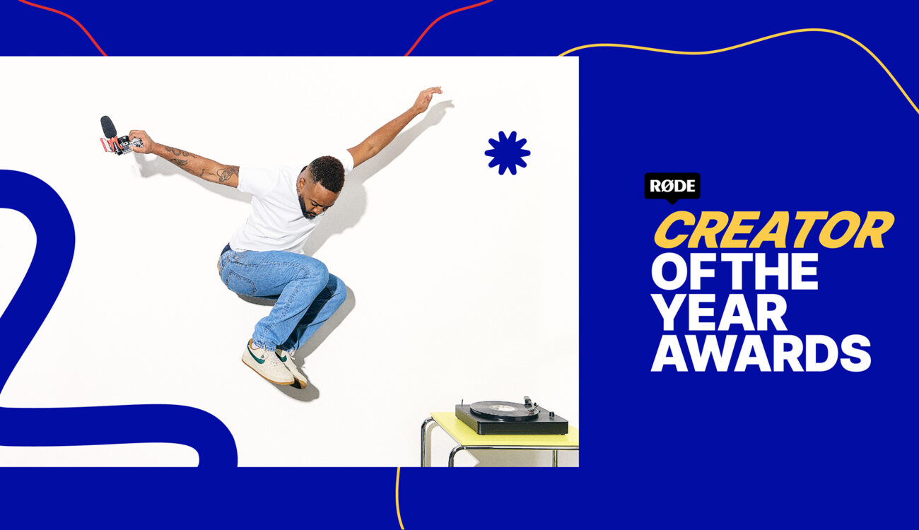 RØDE Creator of the Year Award Entries Now Open - Entries in 22 Categories