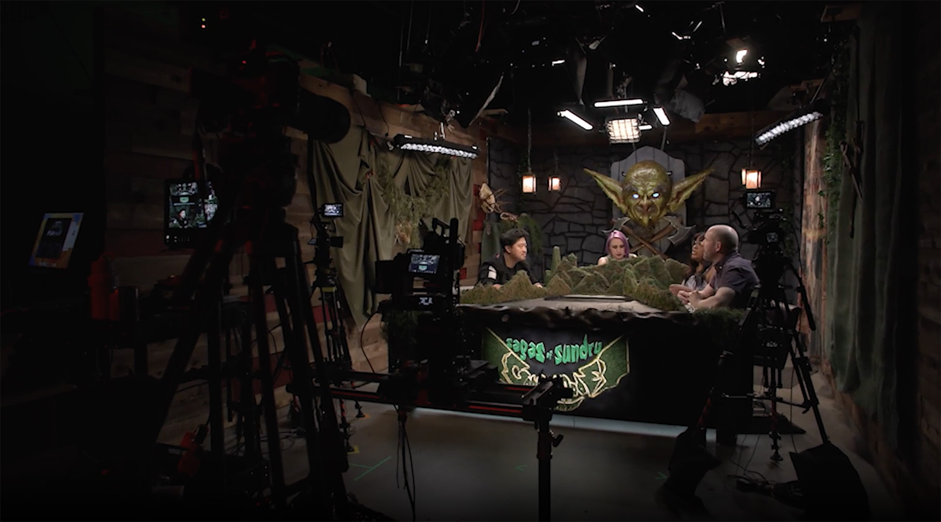 Tabletop RPG show Goblin Mode - behind-the-scenes