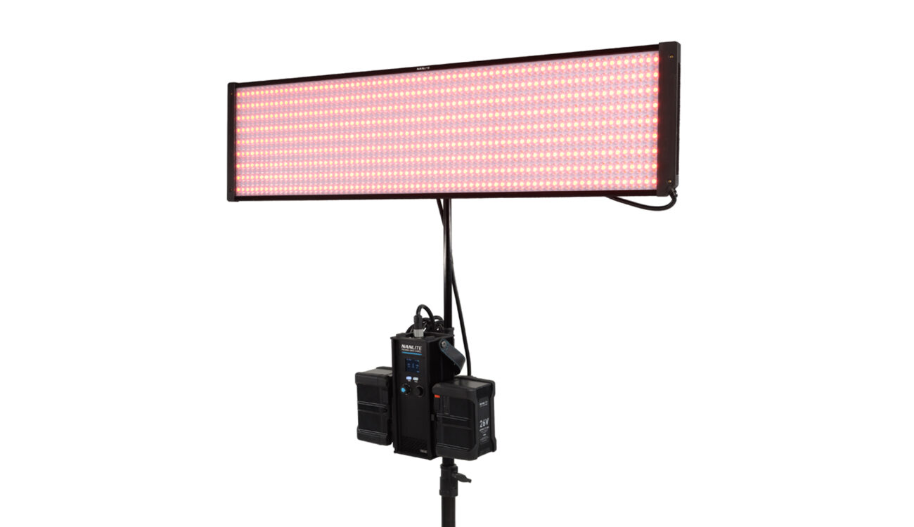 NANLITE PavoSlim 240CL 4x1 RGBWW LED Panel Announced - Compact for Tight Setups