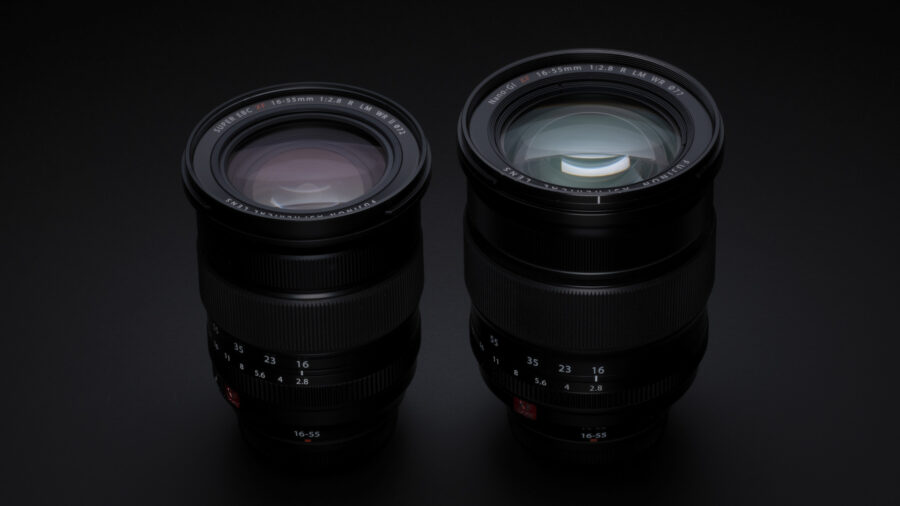 FUJINON XF16-55 mm F2.8, old vs. new