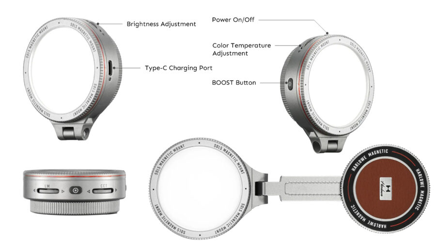 Harlowe Sol 5 Bi-Color LED Light