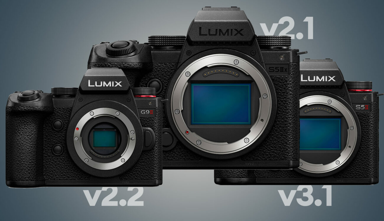 Panasonic LUMIX S5II, S5IIX, and G9II Firmware Update Adds LUMIX Lab Support and More