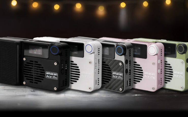 amaran Ace 25x and 25c Introduced - Portable,  Powerful Lights for Creators on the Go