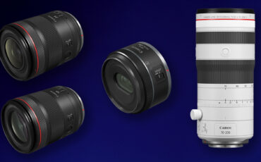 Canon Four New RF Lenses Announced - For Year-End Release