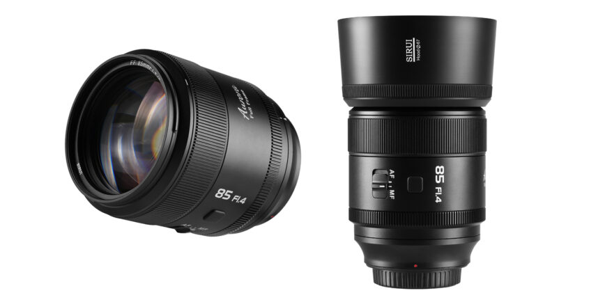 SIRUI Aurora Series Announced - Starting with the Full-Frame 85mm F1.4 AF Lens