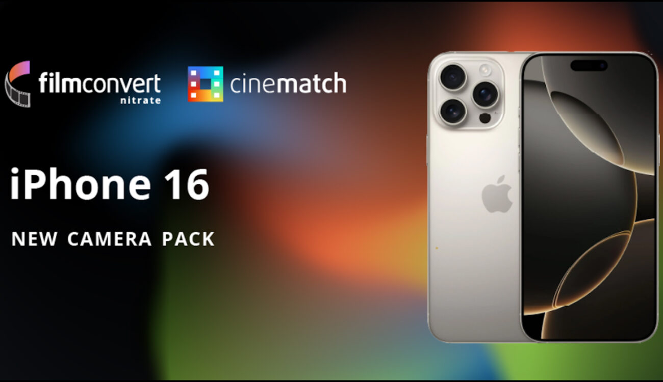 FilmConvert Nitrate and CineMatch Now Support iPhone 16 Pro