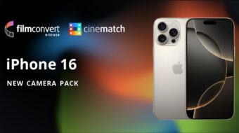 FilmConvert Nitrate y CineMatch Ahora son Compatibles con el iPhone 16 Pro