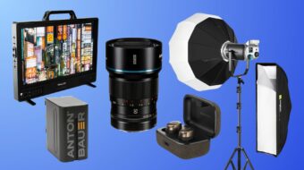 B&H Deals - Sennheiser Noise-Cancelling Earbuds, Anton/Bauer NP Battery, SmallHD Cine 18" 4K Production Monitor, GVM Bi-Color LED, and More