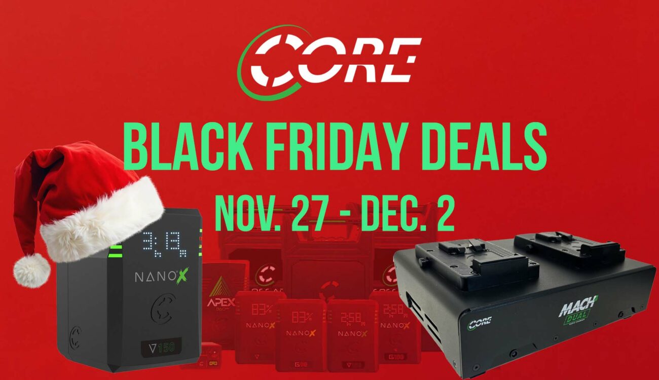 Core SWX Black Friday Deals - Save on Batteries, Chargers, and Accessories