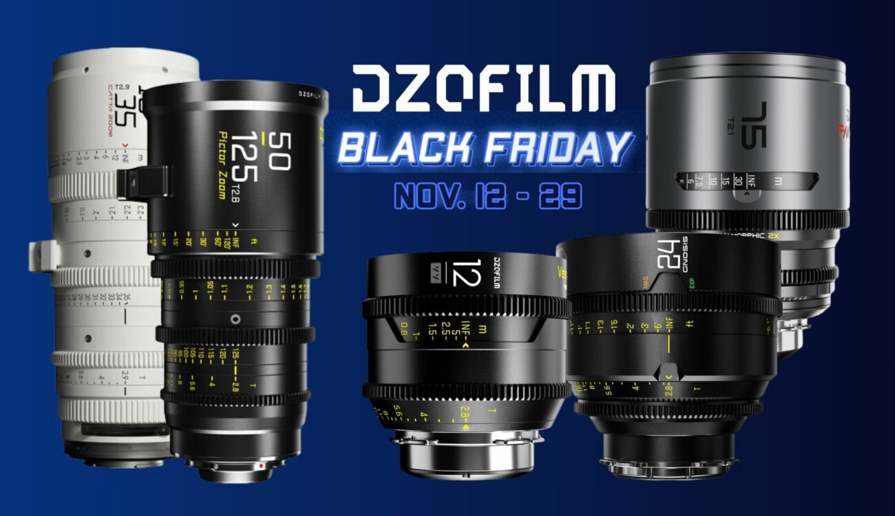 DZOFILM Black Friday Mega Sale Launched - Big Discounts and Giveaways