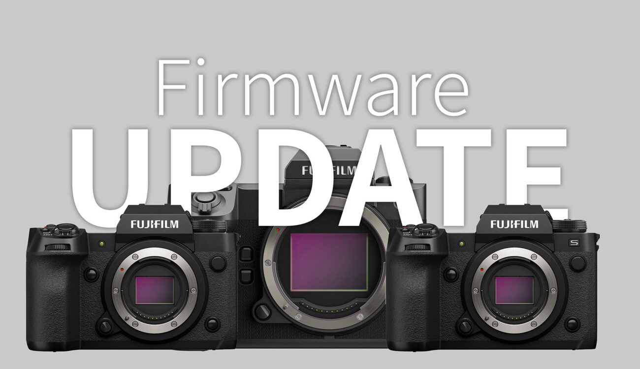 FUJIFILM Firmware Update for Flagship Cameras Announced - F-Log2 C, Improved AF, and More