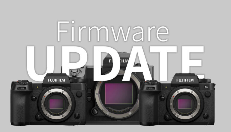 FUJIFILM Firmware Update for Flagship Cameras Announced - F-Log2 C, Improved AF, and More